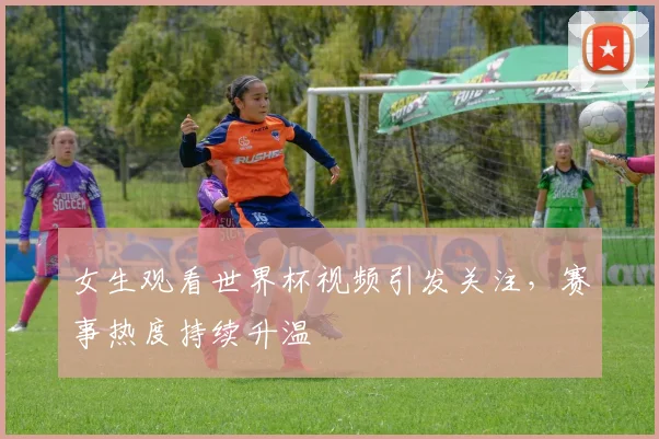 女生观看世界杯视频引发关注,赛事热度持续升温